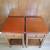 Custom Solid Top Contemporary Single Drawer Lamp Tables by Fetherston 3 thumbnail