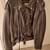 Mens Black Leather Motorcycle Jacket 1 thumbnail