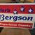 Double Sided Herb Bergson Political Sign 2 thumbnail