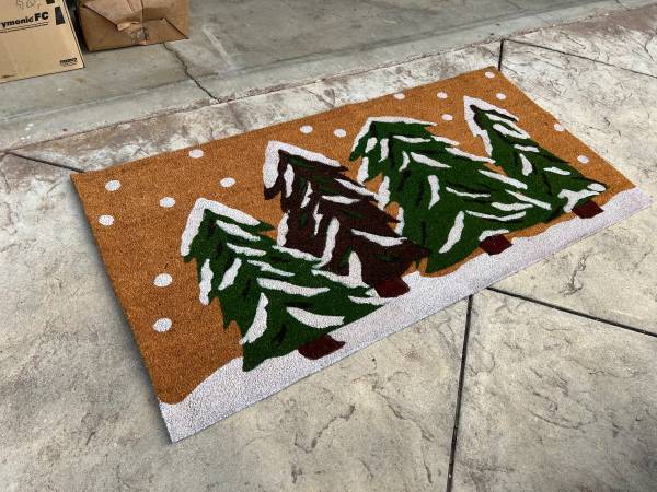 Alfombra de piso grande para exteriores, temática de fiesta, alfombra de bienvenida Coco, tamaño grande 3x6 - $19 (West Hills)63471471799425123