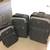 Set of 3 Black Suitcases in different sizes, each expandable, 2 wheels 10 thumbnail