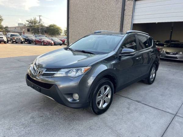 Reliable Fuel Efficient Grey 2015 Toyota RAV-4 XLE w2.5L I-4 & Auto 1