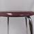 BAR STOOL BURGANDY AND CHROME 4 thumbnail