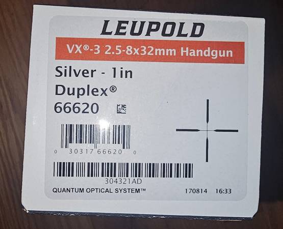 Leupold VX 3 2.5-8×32mm 1