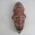 Vintage African Ghana Hand Carved Wooden Tribal Mask 13 5/8" Tall 1 thumbnail