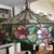 Antique 24" inch Chicago Mosaic leaded glass lampshade 4 thumbnail