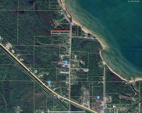 $39,999 Rock Hunter’s Hideaway – Cheboygan Lot w/ Lake Huron Access (Cheboygan)64037897058563121
