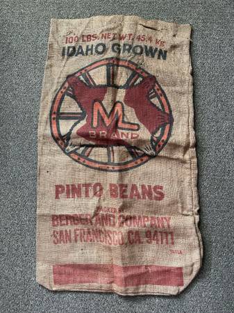 Burlap Bag 1