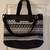 TOMS Black & Gray Knit Messenger Tote, New Without Tags 1 thumbnail