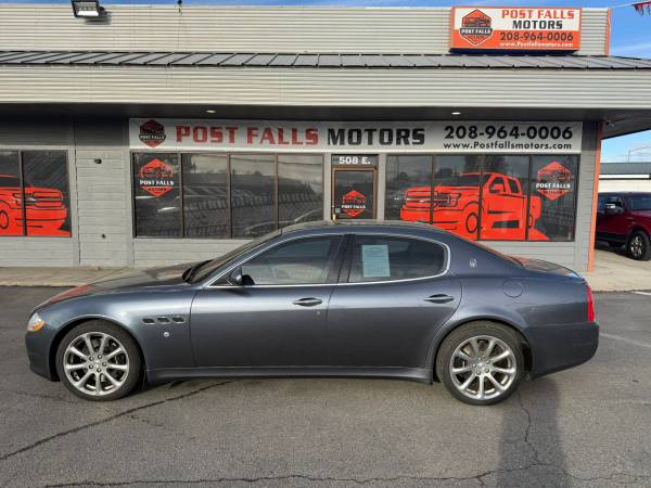 POST FALLS MOTORS. COM 2009 Maserati Quattroporte S Sedan 4D208-964-00 1