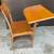 antique wood Envoy School Desk old vintage wooden 1 thumbnail