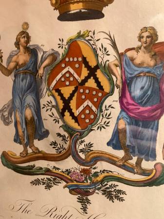 Elizabeth antique vintage lithograph - $500 (houston tx)62948857154177124