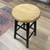 Wood Stool with Black Leg Base 6 thumbnail