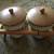 Vintage Red Wing Pottery Jar Set w/ Bamboo Rack – Collectible Storage 1 thumbnail