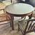 Solid wood dining table and four chairs 1 thumbnail