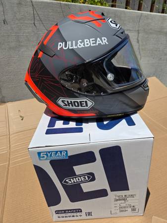 Shoei X-14 Marc Marquez Motorcycle Helmet Size L SNELL 2020D 1
