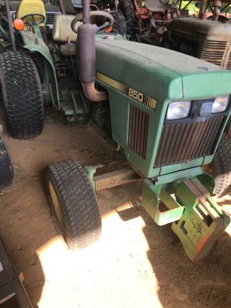 John deer 850 diesel 1