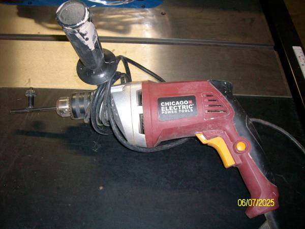 1/2 " Chicago Electric drill (Harbor Freight) 1