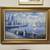 Large Original Oil Painting - Waterside landscape 2 thumbnail