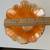 Antique  Norwood Marigold Carnival Glass Slag Vase 6” 7 thumbnail