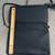 Gigi New York Hand Made Leather Python Bag Navy 3 thumbnail