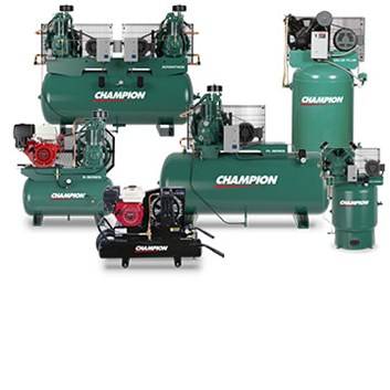 Champion & CH Two Stage Air Compressor Starting at $1299 1