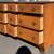 Vintage Colonial Solid Maple 9 Drawer Low Boy Dresser by Bassett 10 thumbnail