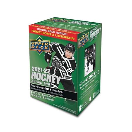 2021-22 Upper Deck Series 2 Blaster Box Factory Sealed Young Guns 1
