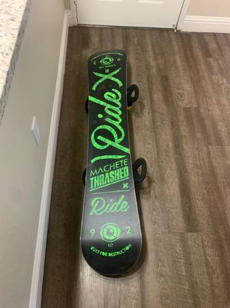 Ride snowboard size 160 1