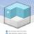 Double-sided memory foam baby bed mattress, 52 x 27.6 x 5.5 inches 3 thumbnail