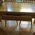 Light Alder Wood farm dinning table w/center drawer. Table only. 3 thumbnail
