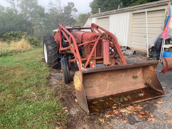 Tractor Front Loader with Backhoe 1