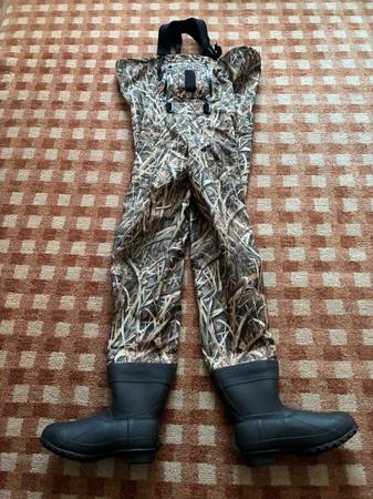 LL Bean Camouflage Boot Chest Waders 1