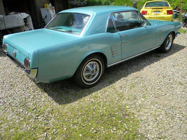 1966 Ford Mustang 6 cylinder coupe - $13,500 (Cranberry twp Pa)63654695150721121