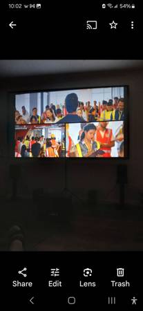 projector screen ARL ambient light - $45 (Snellville)63441269681665121