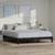 Serene Farmhouse Style Wood Platform Bed Frame in King Size 1 thumbnail