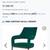 OBO - ONE Chair, Raquel - Gorgeous Velvet and Brushed Metal 6 thumbnail