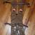 Vintage 1970's Macrame Owl Wall Hanging with Ceramic Eyes and Nose 1 thumbnail