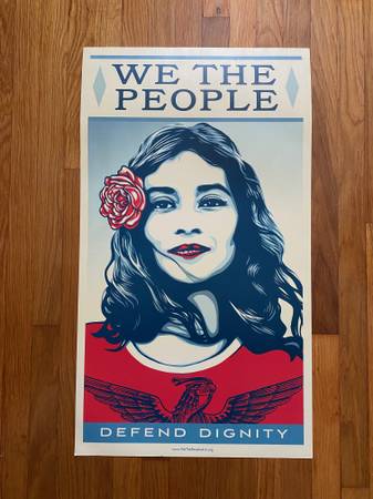 Shepard Fairey - We The People - Street Art OBEY 1