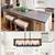 Lingkai Kitchen Island Lighting 32 Inch 5 Light Linear Chandelier 1 thumbnail