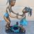 2 kids dancing bronze statue 1 thumbnail