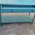 Wood console sofa entry table Tiffany blue, and matching cabinet 3 thumbnail
