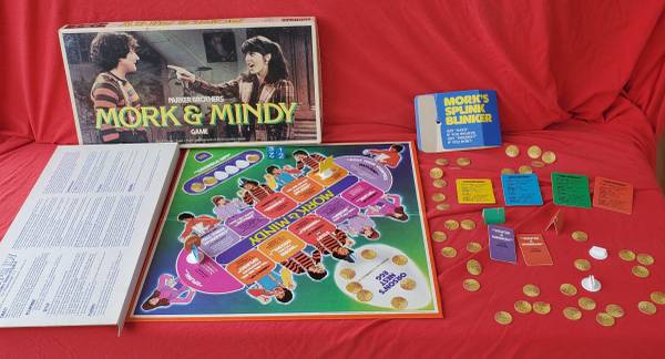 1979 Mork and Mindy Board Game by Parker Brothers 1