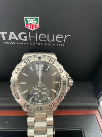 Stunning Men’s Tag Heuer Watch  Great for Chrismas 1