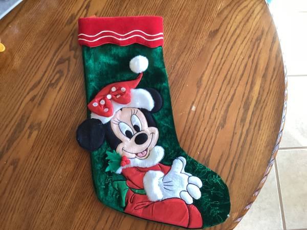 Rare Minnie Mouse Stocking 1