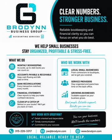Bookkeeping & Accounting Services 1
