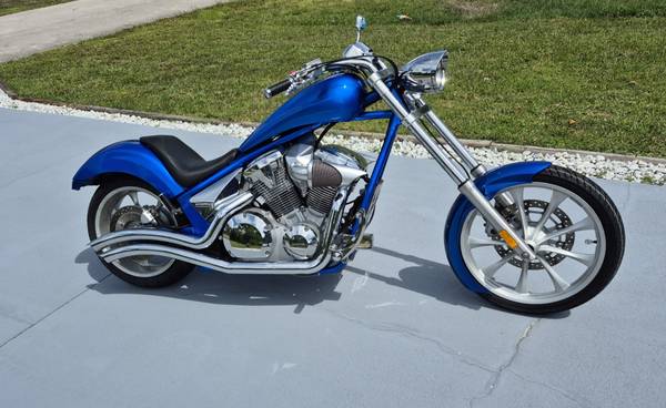 HONDA FURY CUSTOM CHOPPER 1