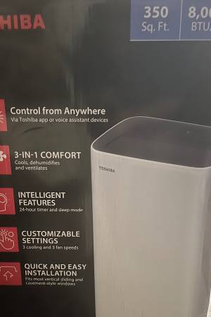 Brand new portable AC 1