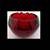 VINTAGE LARGE VIKING RUBY ASHTRAY 135 8 thumbnail