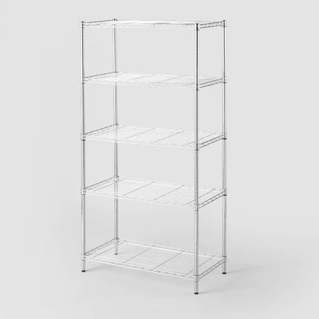 5 Tier Chrome Shelf 1